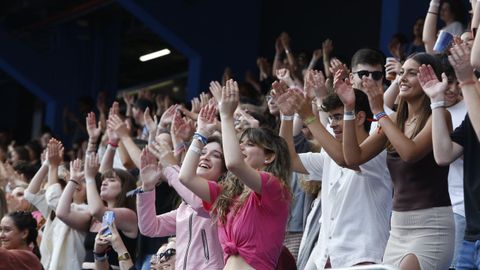 Morria Fest, ambiente en el estadio de Riazor