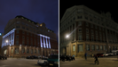 A Corua vive su primera noche sin luz en los edificios pblicos y escaparates