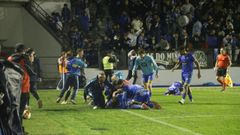 El triunfo agnico del Ourense CF, en imgenes