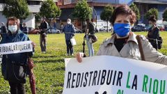 Redistribuir la riqueza, primera concentracin despus del confinamiento