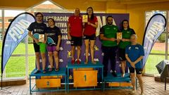 Entrega de premios delCampeonato de Asturias de Natacin Master de Fondo