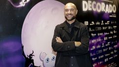 El director de cine, Alberto V�zquez, en el preestreno de su �ltima pel�cula, �Decorado�