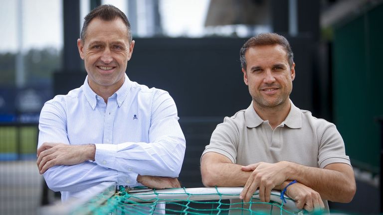 Jos� Manuel Aira y Jos� Moreira posan para La Voz