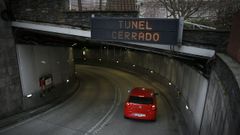 Imagen de archivo de la entrada al t&uacute;nel de Mar&iacute;a Pita por As Atochas