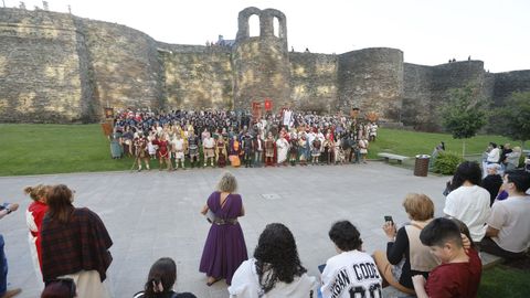 Acto del Natalicio celebrado este s�bado en Lugo.
