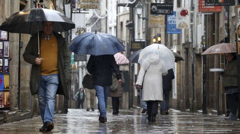 Santiago cerr� un 2025 m�s h�medo de lo habitual y prosigue en enero con un tren de borrascas