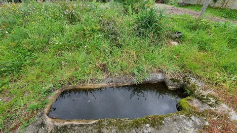 Tumba antropomrfica excavada en roca de A Laxe do Prado, en Ho, Cangas