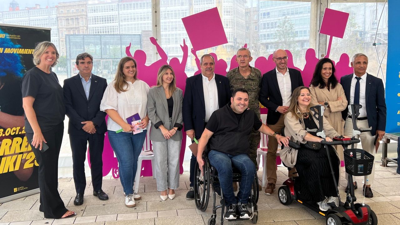 ENKI presenta la 12.ª carrera por la inclusión, que se celebrará el 18 de octubre en A Coruña