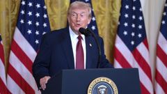 El presidente de Estados Unidos, Donald Trump