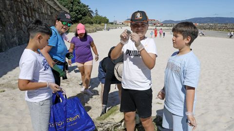 Voz natura, Actividade Voz Natura con CEIP Santa Irene + CEIP Campanario. Limpeza  Playa de Suigrexa (Porto do Son)
