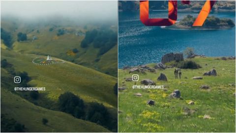 Capturas de pantalla del adelanto de la nueva pelcula deLos Juegos del Hambre