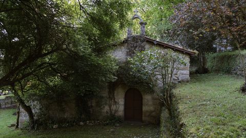 Capilla de Portovello, en As Lagoas (Ourense).