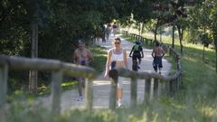 El paseo de las Ninfas, en una imagen de archivo