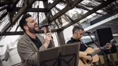 Concierto de Back to Black en el  Restaurante Club Pantal�n de Oza