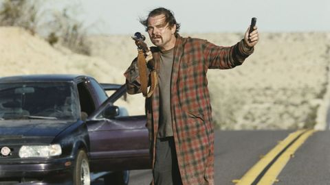 Leonardo DiCaprio en un momento de la gran vencedora de los premios �scar, �Una batalla tras otra�