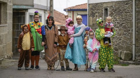 Los felos recorrieron las aldeas de Maceda