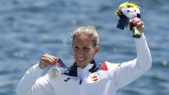 Teresa Portela, medalla de plata en 200 metros en Tokio 2020