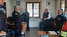 El alcalde de Culleredo, José Ramón Rioboo, durante la reunión del operativo por el apagón