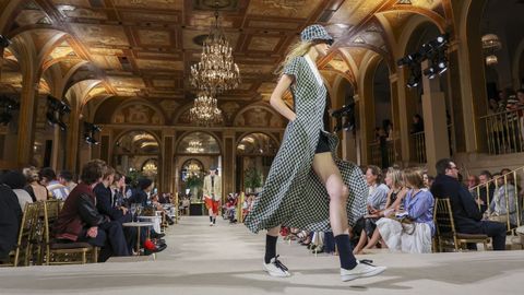 Otro momento del desfile