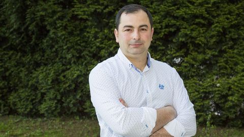 Jos� Manuel P�rez Abelenda, portavoz del PSOE 