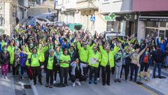 Andaina solidaria contra el c�ncer en Malpica