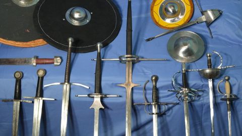 Armas utilizadas en esgrima hist�rica