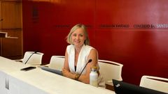 Marta Abal es concejala del PSOE en Santiago.