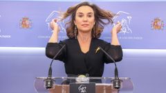 La coordinadora general del PP, Cuca Gamarra, en una imagen de archivo.