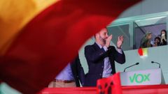 Santiago Abascal tras su valoraci�n de los resultados