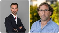 Manel P�rez (BNG) y Sergio Platas (PSOE)