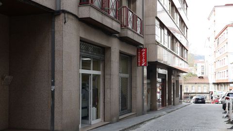 Bloque de viviendas en A Ponte, donde estaba el cine Yago