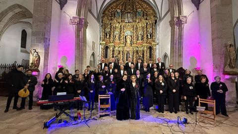 Mar�a do Ceo con la Coral Polif�nica de Ribadeo