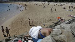 Imagen de archivo de la playa de Oza