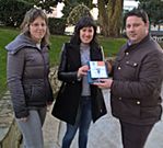Cores recogi� el premio que convoca la Mancomunidade.
