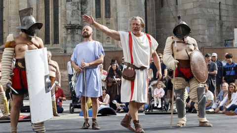 Los espectculos de gladiatura de Ars Dimicandi siempre llaman la atencin