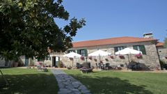 El casa rural en la que se hospedaba el rey em�rito en Sanxenxo