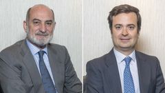 Los nuevos directores generales: Jos� Mar�a Folache Gonz�lez-Parrado, a la izquierda, y Santiago Bau Arrechea, a la derecha
