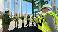 Europarlamentarios, de visita en una industria de energa verde en Espaa
