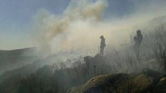 El incendio de Tameir�n comenz� antes de las nueve de la ma�ana