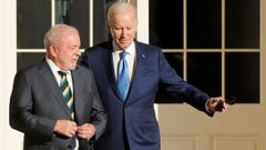 Biden y Lula, en la Casa Blanca