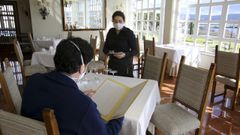 Alojamientos como el Parador de Turismo (en la imagen), el Gran Hotel o el Sercotel mantienen los servicios de restauraci�n para sus hu�spedes