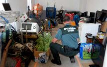 Parte del bot�n que logr� recuperar la Guardia Civil durante la operaci�n.