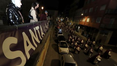 Procesi�n del Ecce Homo y la Virgen de la Amargura en Boiro