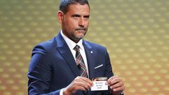 Palop sac la papeleta del Celta en el sorteo