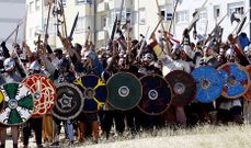 El ataque normando ser� una de las escenas m�s pintorescas que se vivan este fin de semana en Foz, concretamente el s�bado . 