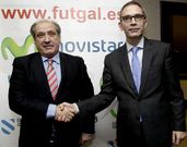 Li�ares y Alonso, en la presentaci�n del acuerdo.