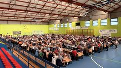 M�s de 850 mayores de Oroso participan en su fiesta