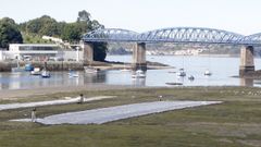 La r�a de Pontedeume en una imagen de archivo.