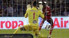 La lesi�n de Javi Varas impuls� a Sergio a la titularidad en aquel partido