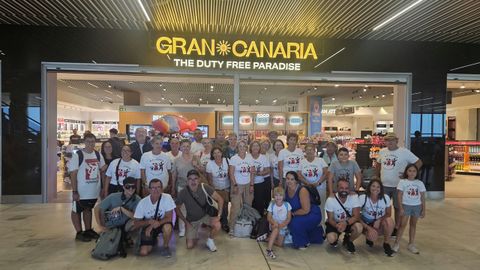 La asociaci�n cultural pobrense Xiada viaj� a Gran Canaria para realizar un intercambio cultural con otro grupo folcl�rico